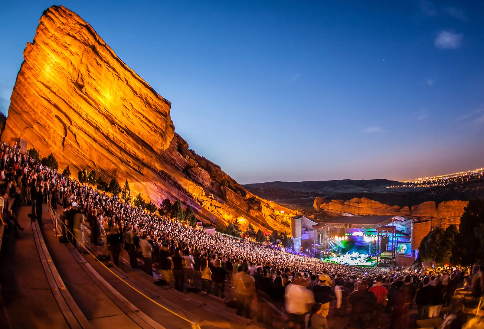 Denver Car Service to Red Rocks Amphitheater