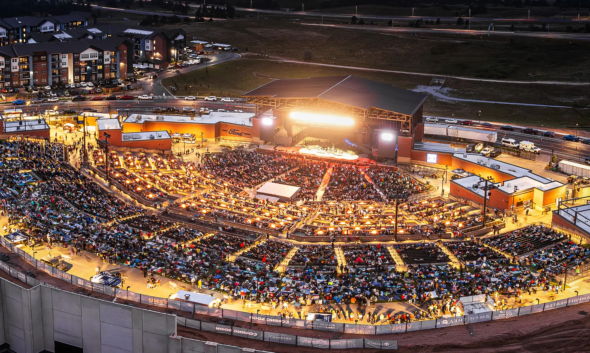 Denver Car Service to Ford Amphitheater